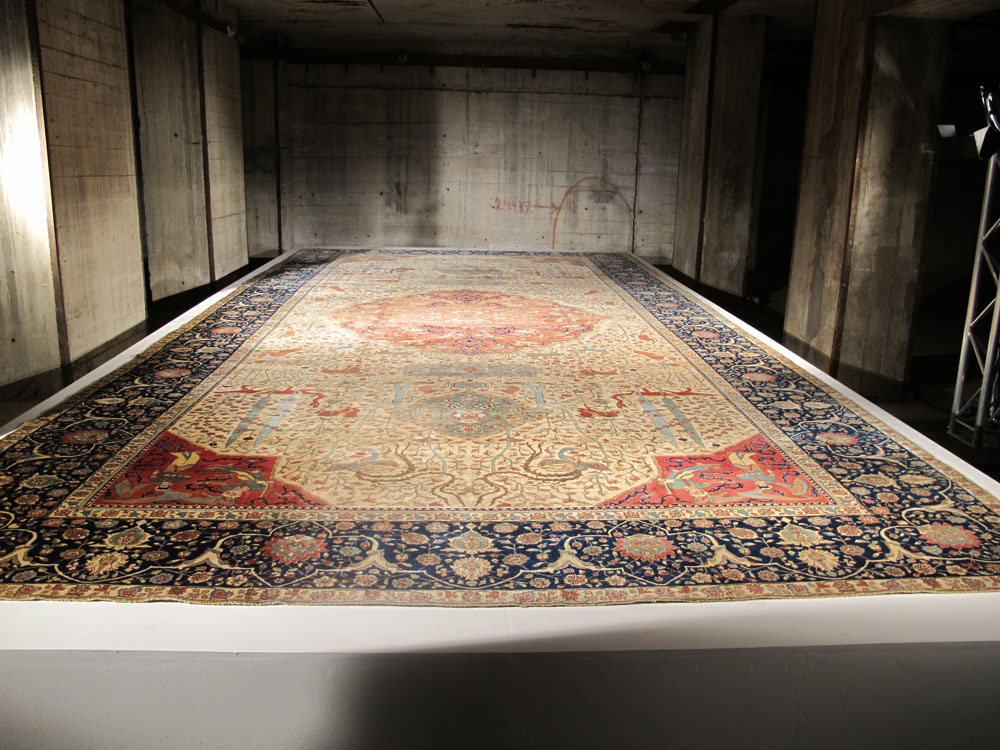 riproduzione del tappeto Safavide