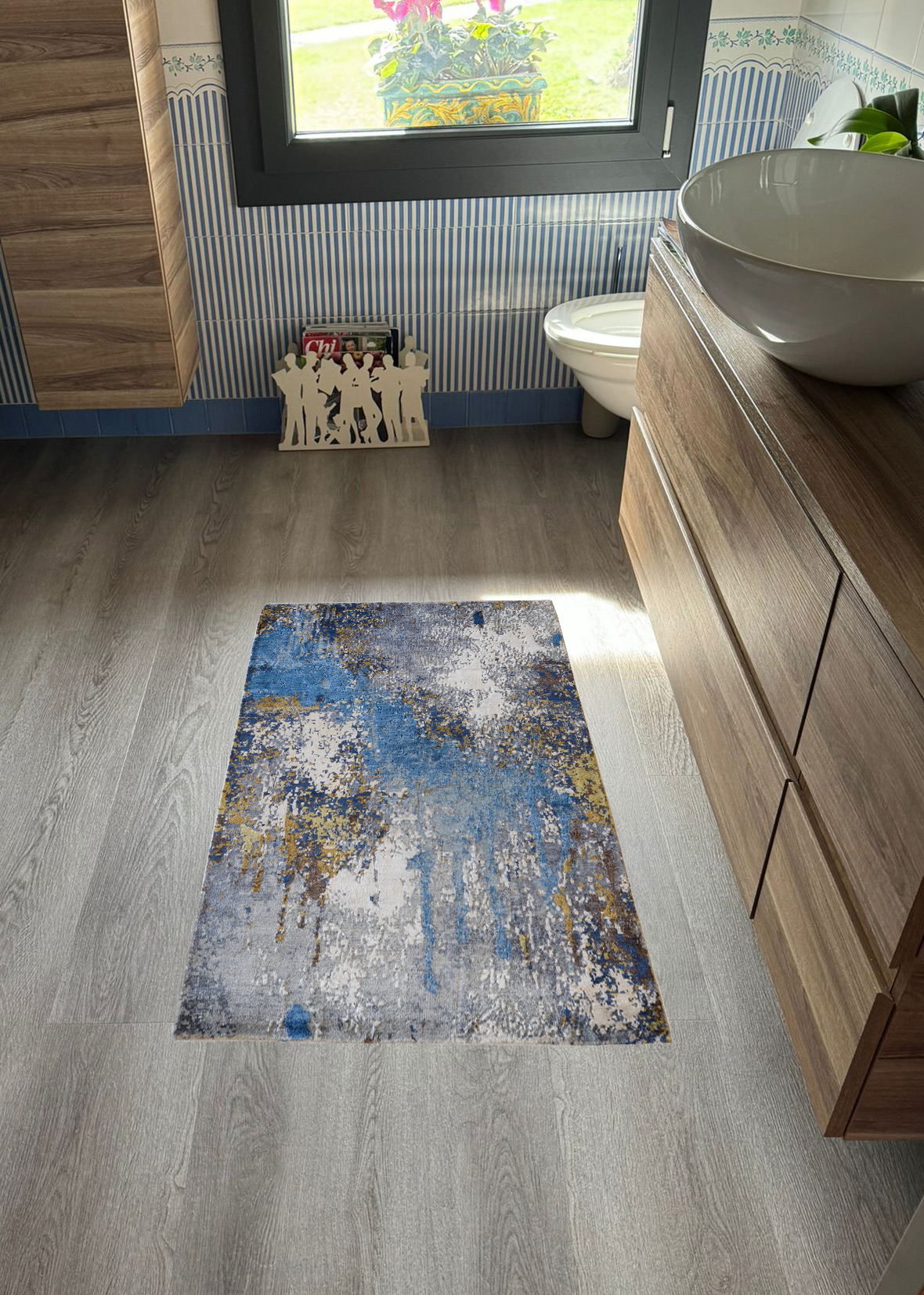 tappeti moderni ambientati