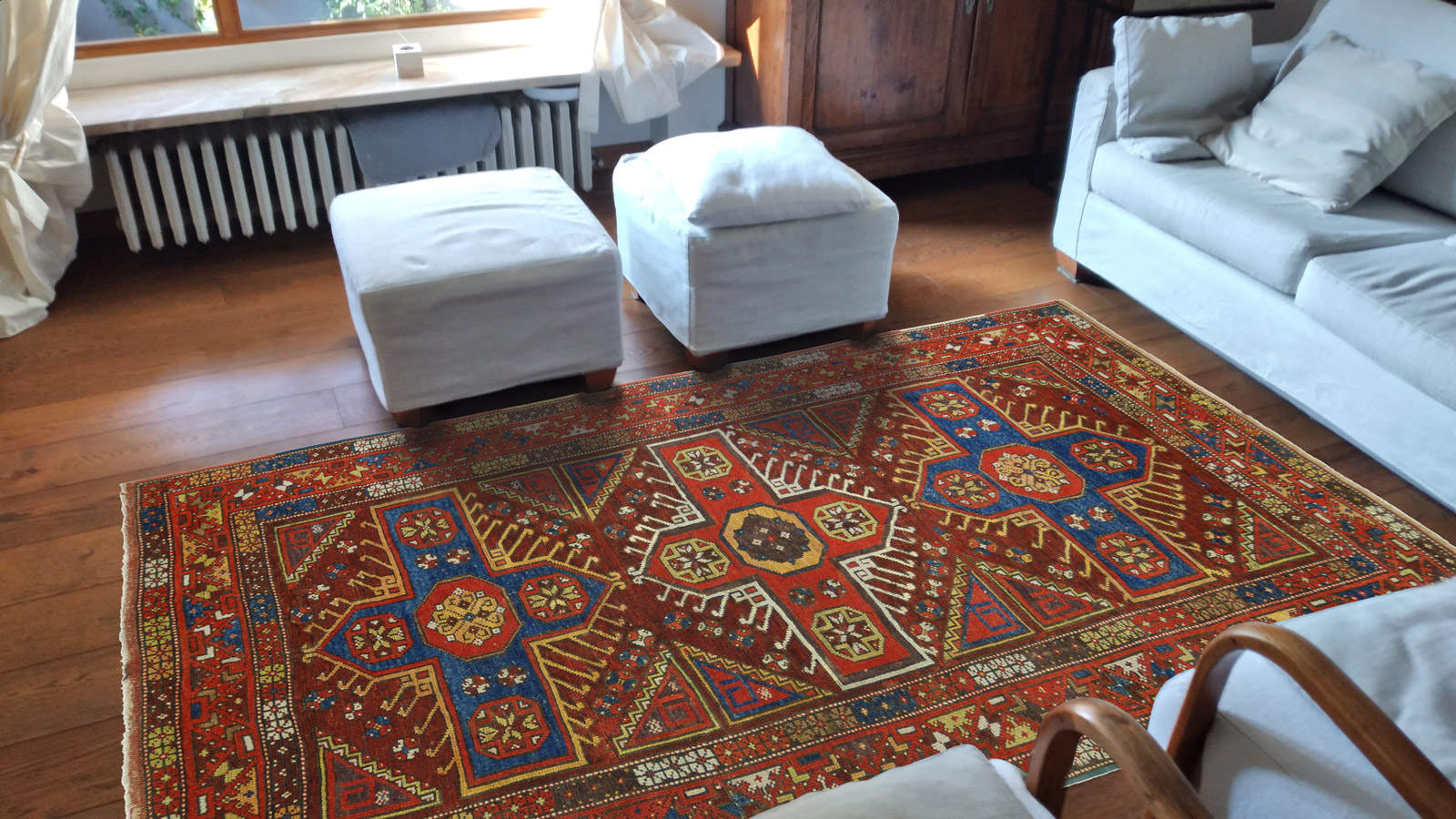 tappeti antichi da collezione ambientati