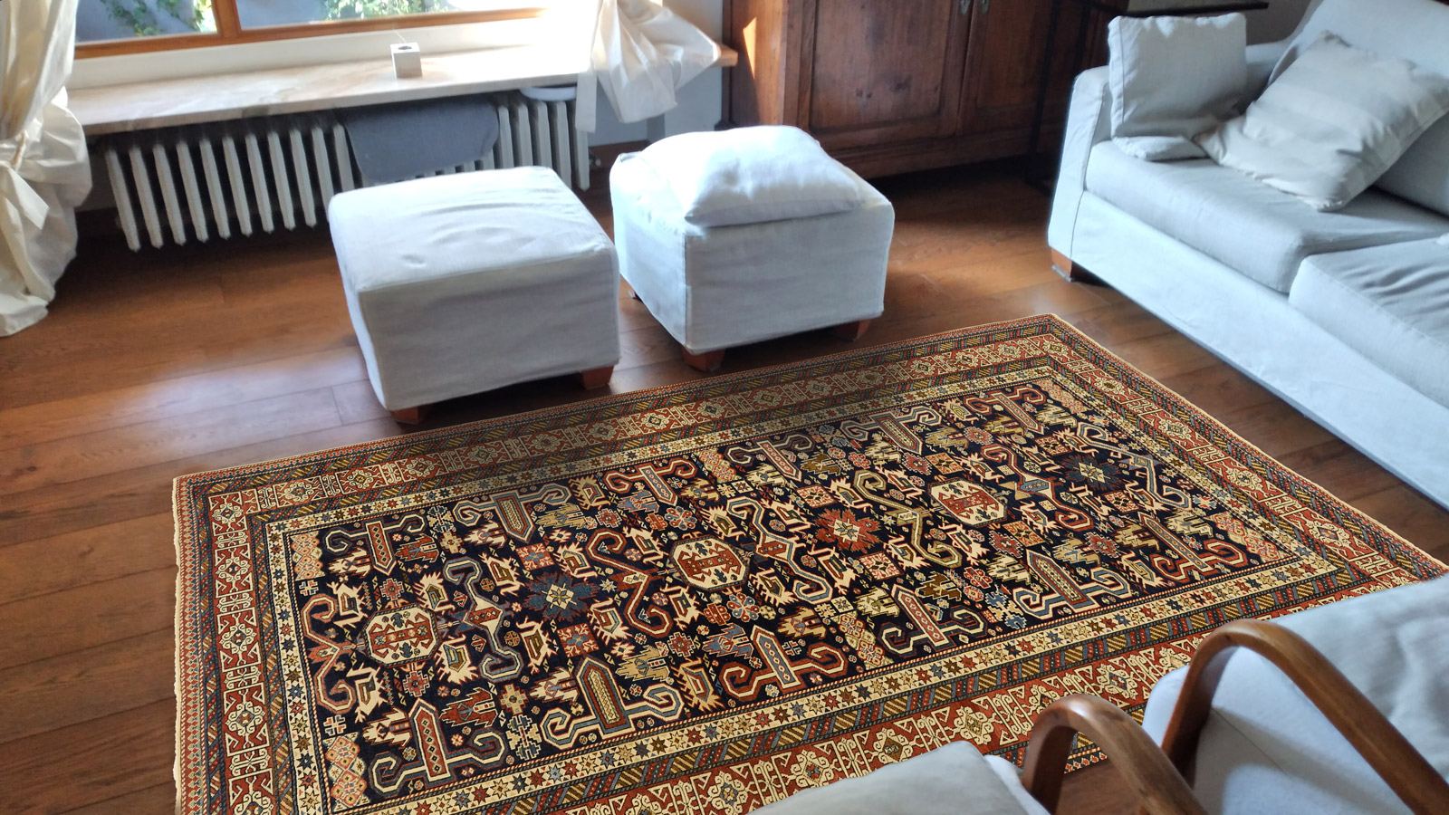 caucasian carpets ambientati