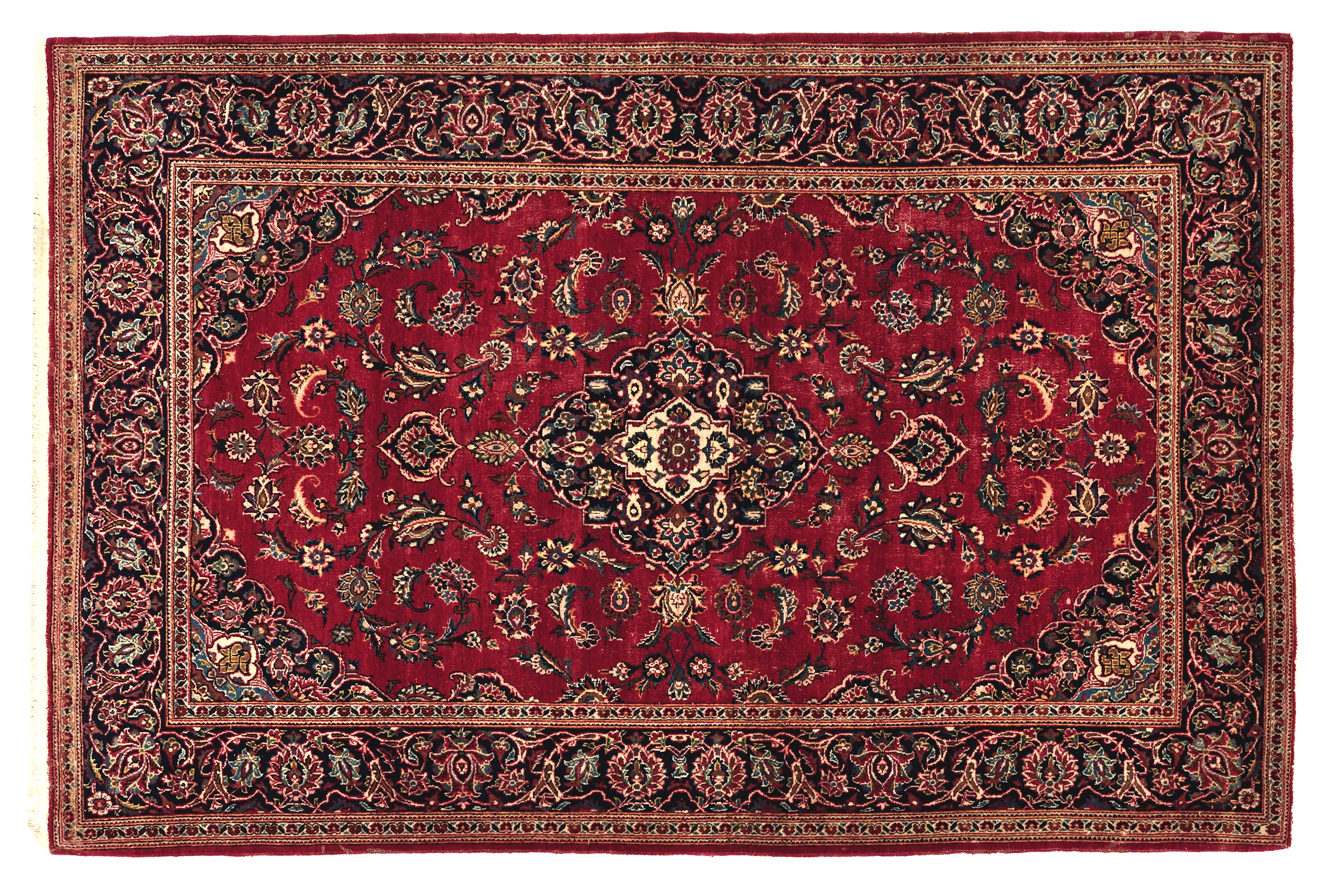 Tappeto Kashan antico cm 136 x 209